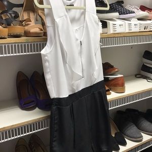 Express Black and White Romper